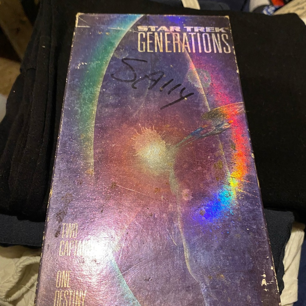 Star Trek Generations VHS